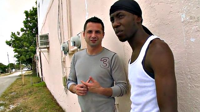 Real Black thug agrees to go gay outdoors in public