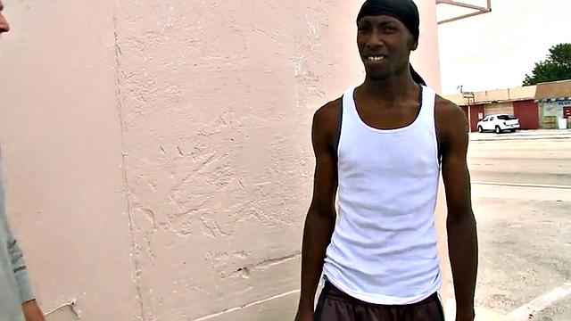 Real Black thug agrees to go gay outdoors in public