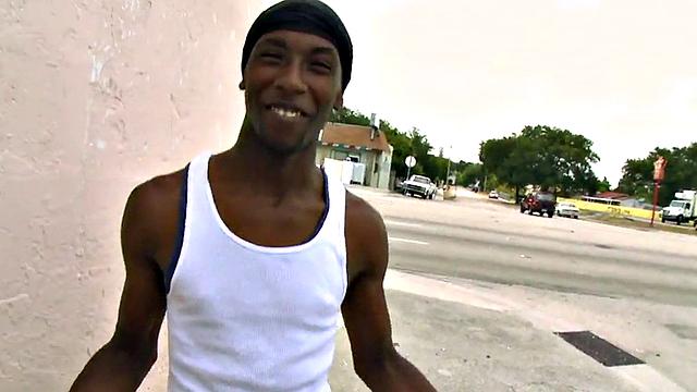 Real Black thug agrees to go gay outdoors in public