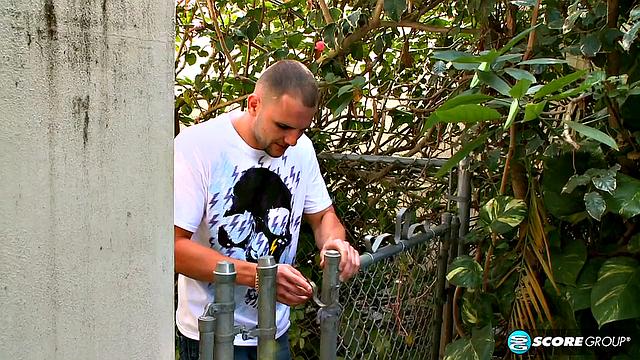 Selexia's lingerie voyeur fling