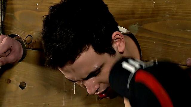 New Boy Gets Used As a Fuck Slave! - Nathan Gear &Amp;Amp; Deacon Hunter