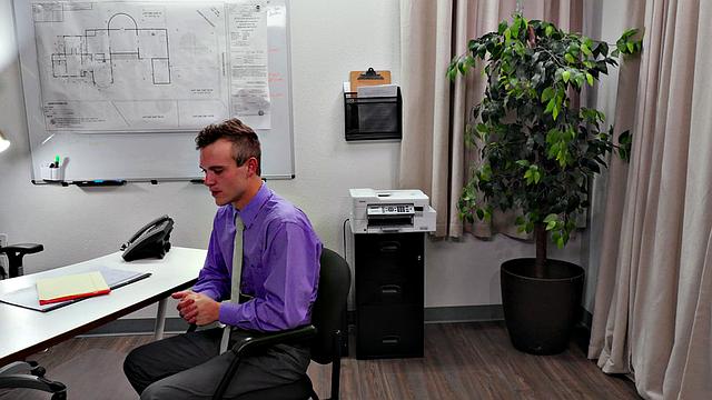 Fresh Out Of College Twink Railed By Hunk Boss - NextDoorStudios