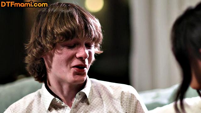 big-titted cougar cockriding stepson