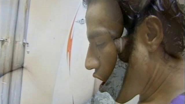 Tony Spineli Sucking His Mate in Shower