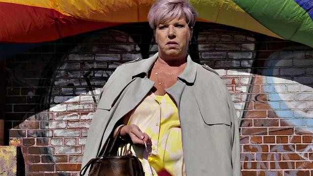 Str8 nympho pounded in doggystyle in tight anal hole