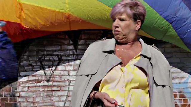 Str8 nympho pounded in doggystyle in tight anal hole