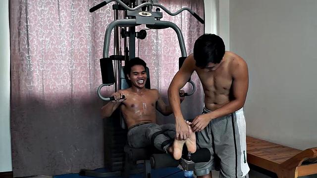 About one of the hottest Asian tickle boys ever, Jacob gets the tickling of his life by resident tickler Vahn.