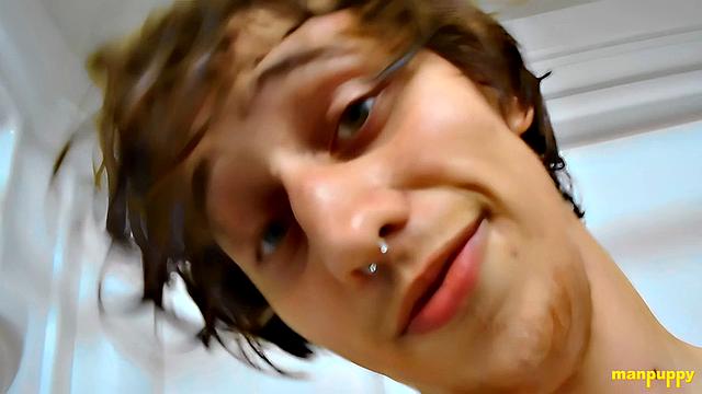 Wild Huge Twink in the Shower - Elis Ataxxx