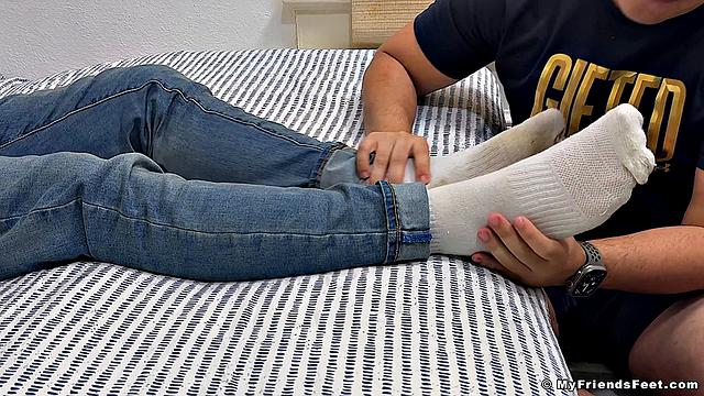 Russ' Size 11 Feet Get Worshiped - Russ