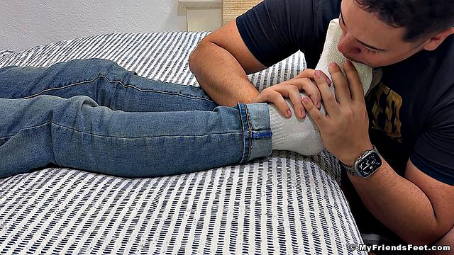 Russ' Size 11 Feet Get Worshiped - Russ