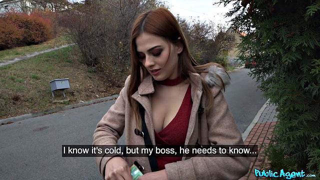 Italian Redhead in Panties