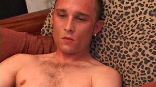 Amateur Casey Olson methodically strips down, as he works on his growing cock. Once naked and boned up, he strokes with determination. After bringing himself close to the edge, he explodes all over his chest.