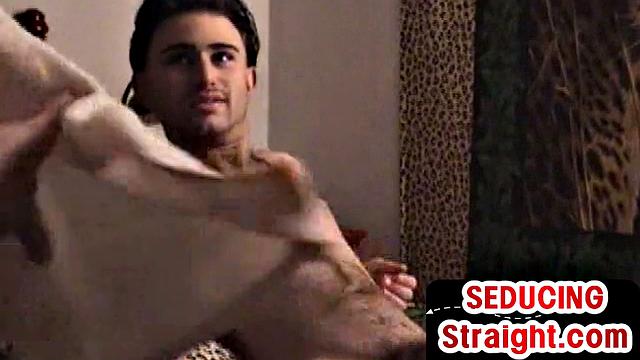 Retro amateur cocksucked by vicious hunk