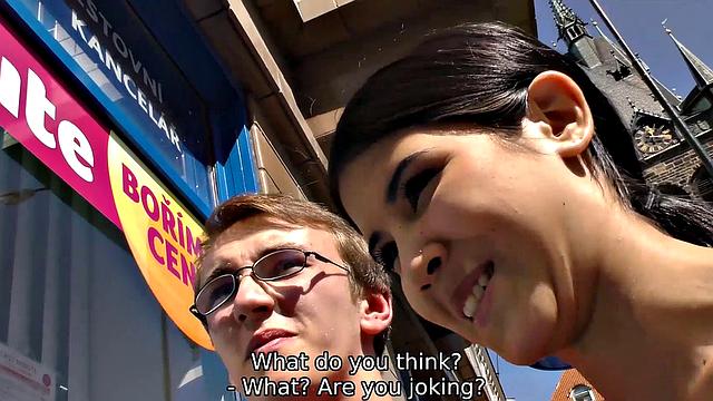 HUNT4K. Sex for money with hunter is how gal earns on vacation