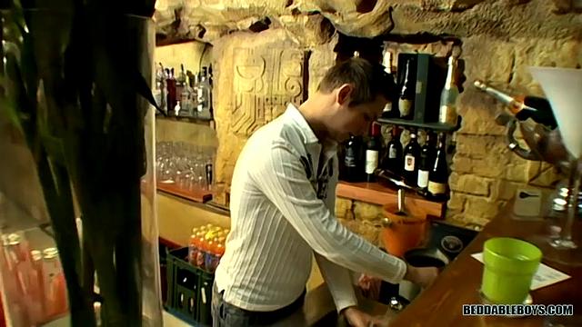 Barman Mixes a Delicious Cum Cocktail! - Cristian
