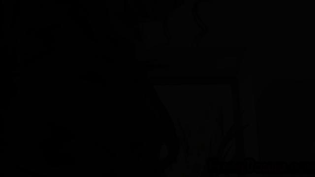 Leather strapon femme analfucking