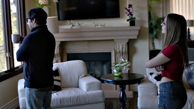 Lusty stepdaughter banged by stepdad