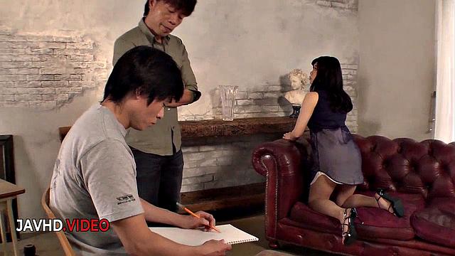 Stunning Japanese Runa Mizukis Passionate Blowjob Experience