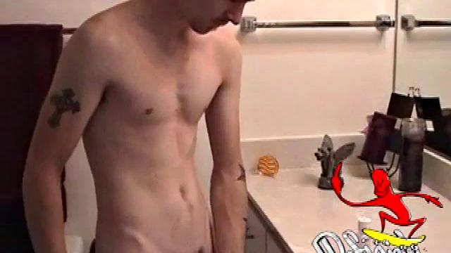 Dan Stroking His Dick