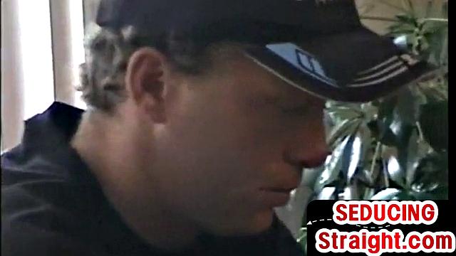 Real straight guy tries gay anal sex for 1st time after blowjob