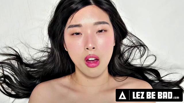 LEZ BE BAD - Scarlett Alexis Takes Out Her Frustrations On GF Nicole Aria With Rough Sex