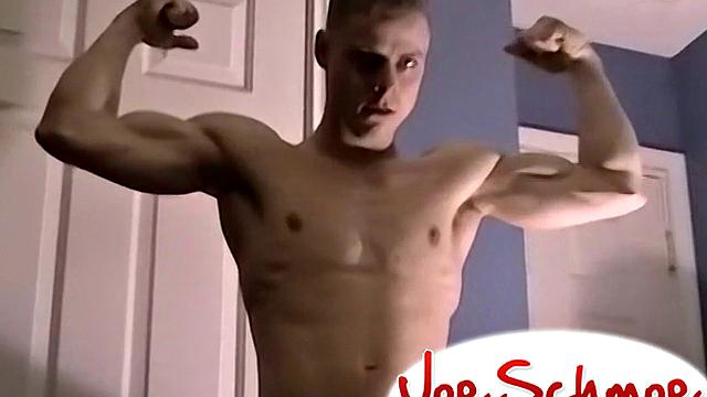 Big Straight Muscle Cock! - Dirk
