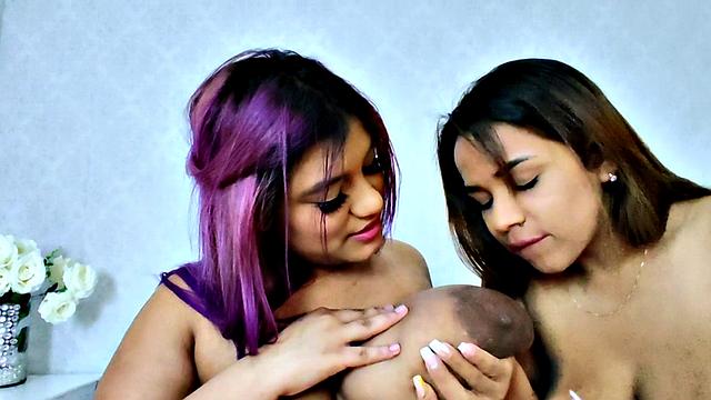 Isa Gomez & Angie Bravo: Breast Friends