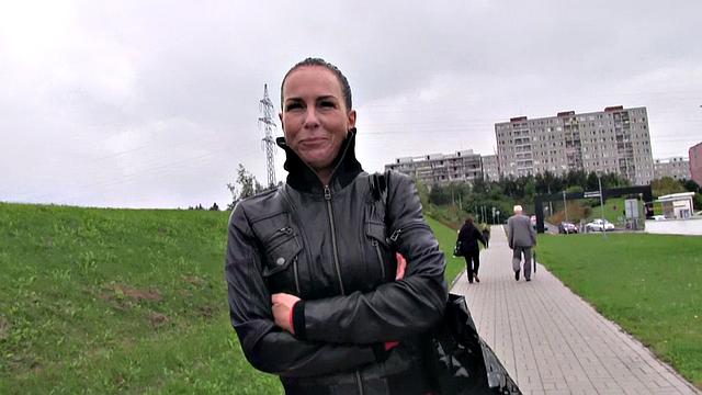 Roll in Hay with Hot Brunette