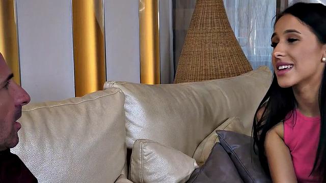 Mature seducing cute 21yo perv with tight pussy