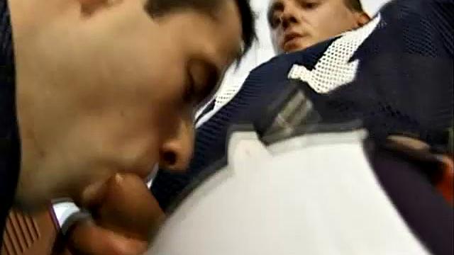 Cute Jock Sucks a Dick