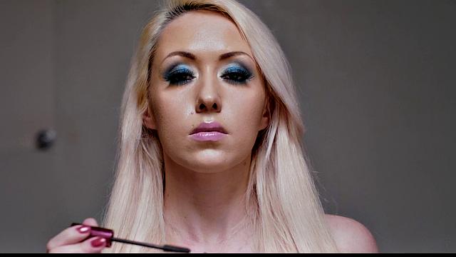 Busty babe anally pounded before sucking boyfriend's cock