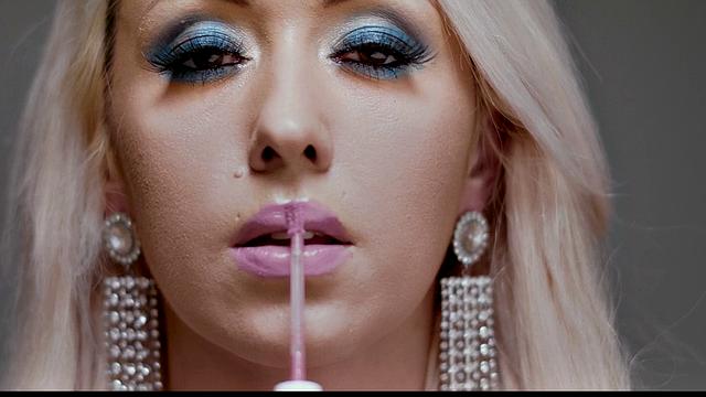 Busty babe anally pounded before sucking boyfriend's cock