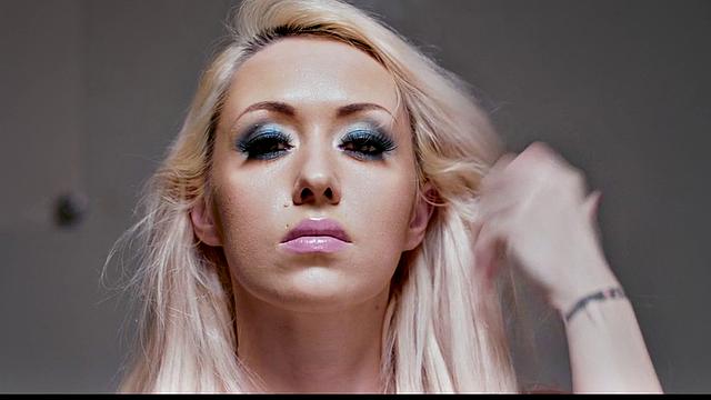 Busty babe anally pounded before sucking boyfriend's cock