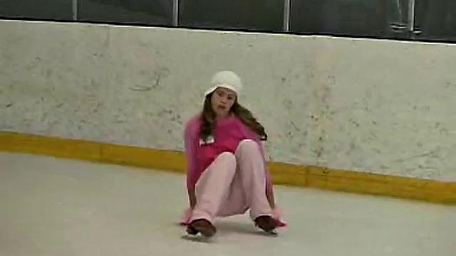 Little April's Solo Performance At The Skating Ring
