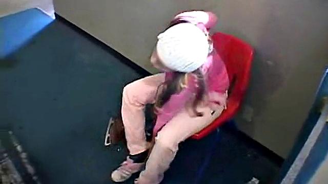 Little April's Solo Performance At The Skating Ring