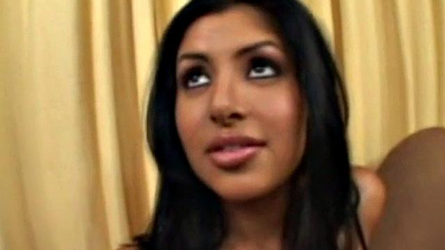 Busty mixed-race whore getting her hot pussy fucked