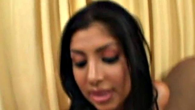 Busty mixed-race whore getting her hot pussy fucked