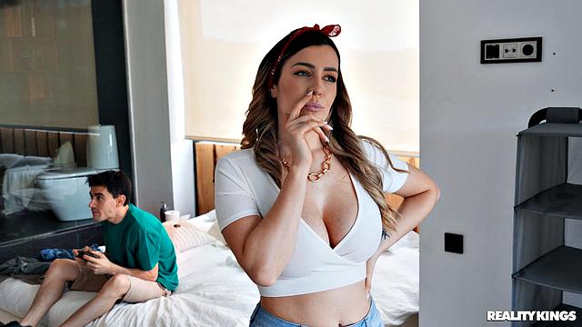 Lazy Stepson Gets It Done