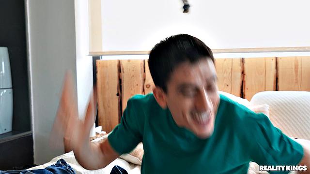 Lazy Stepson Gets It Done