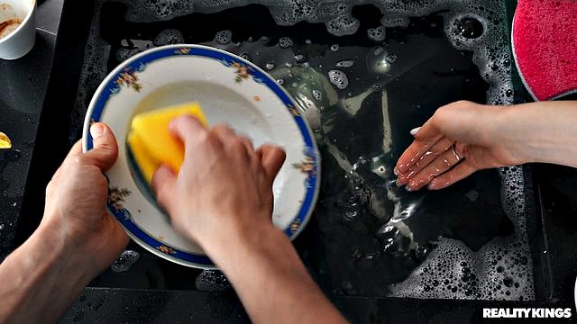 Lazy Stepson Gets It Done