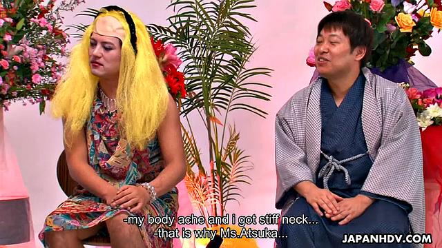 Nurse Rino Asuka pleased by patient