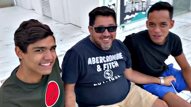 Giorgio, Felix, Ferdinand and Camera Boy