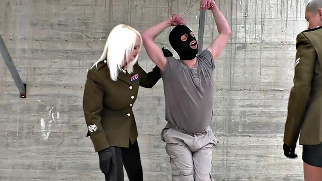 Ball crushing dominas discipline teaching