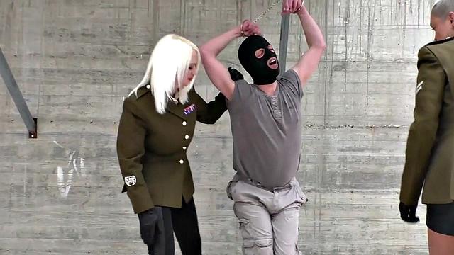 Ball crushing dominas discipline teaching