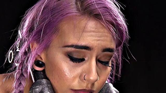 Trapped 21yo dominated hardcore by whipping guy