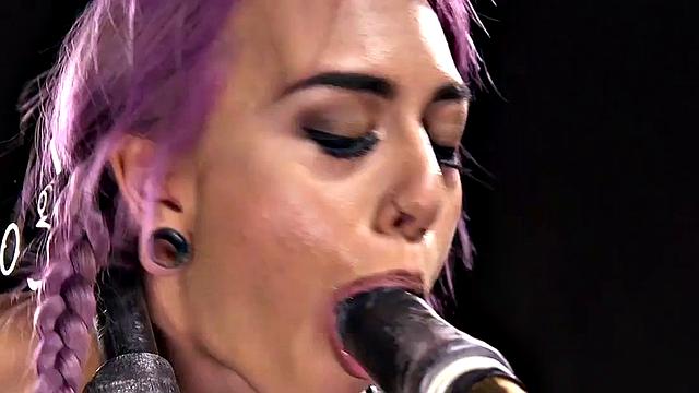 Trapped 21yo dominated hardcore by whipping guy