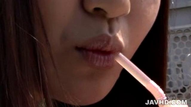 巨乳制服女子校生ナンパ！朝香涼