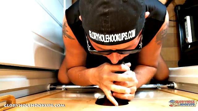 First Timer Sucked At The Gloryhole