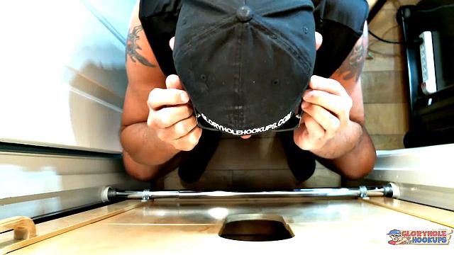 First Timer Sucked At The Gloryhole