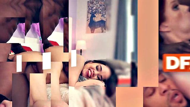 Petite COCO LOVELOCK Is Hungry For Roommate's MONSTER COCK - BlacksOnBlondes